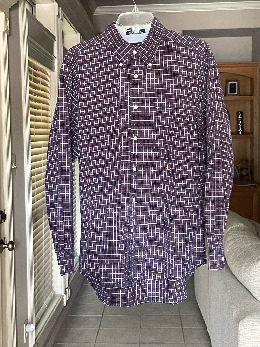 Tommy Hilfiger Men's Shirts Size
Large Lot of 2 Plaid Crest & Solid
Oxford - Picture 7 of 15